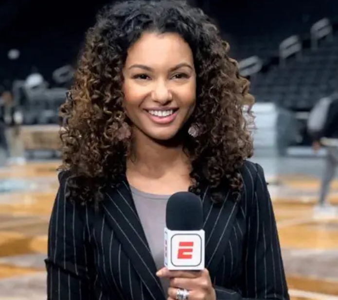 NBA reporter on ESPN Malika Andrews