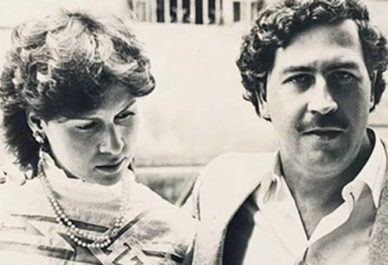 Maria and Pablo Escobar photo