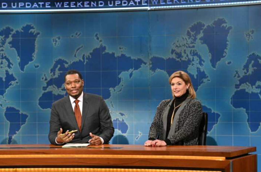 Cecily Strong and Michael Che photo