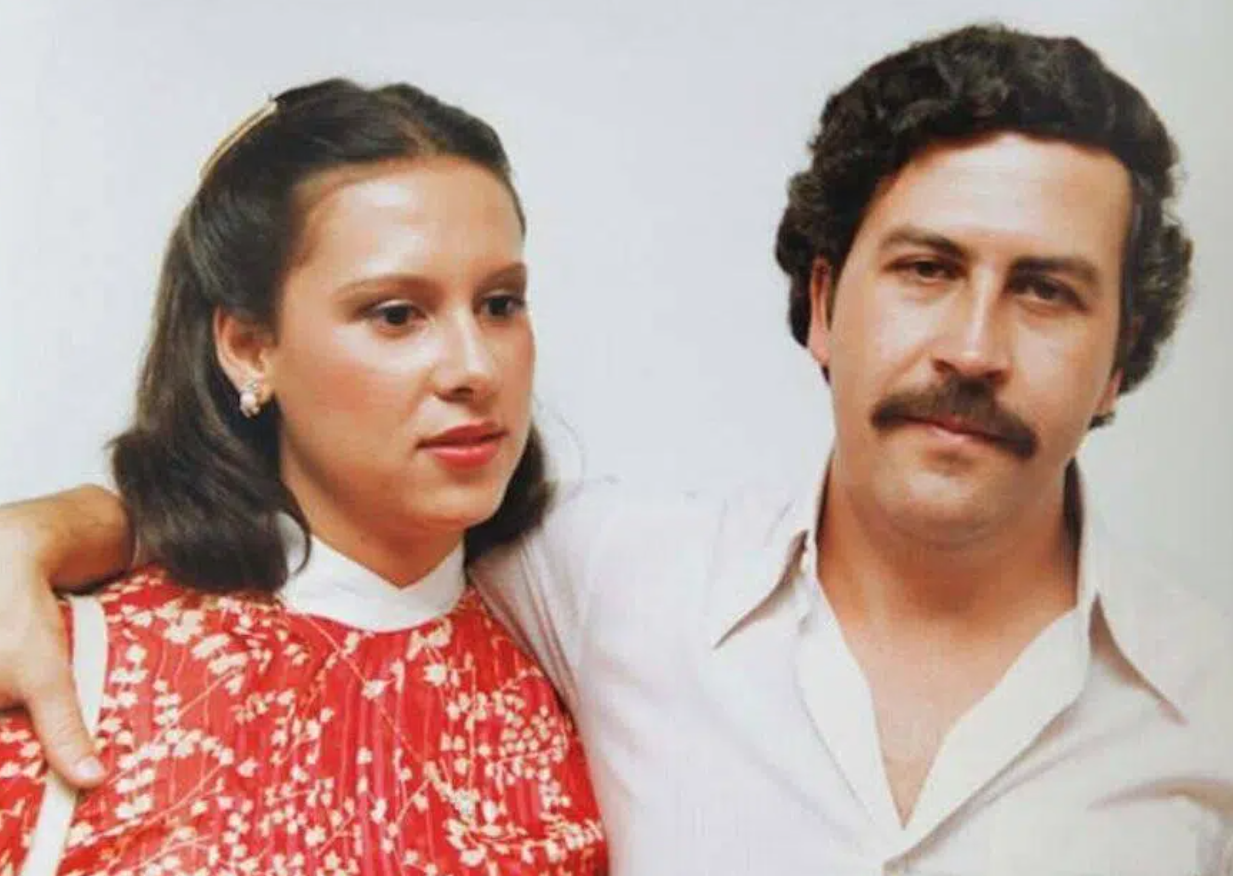 Pablo Escobar and wife Maria