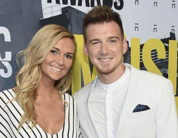 Morgan Wallen with her fiance